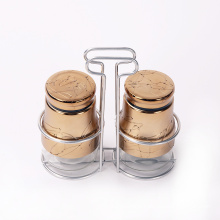 Eco-friendly Air tight Preserving Sealed Nut Glass Storage Jar With cream jar honey jar